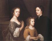 Self-Portrait with her Husband,Charles,and their Son,Bartholomew, Mary Beale